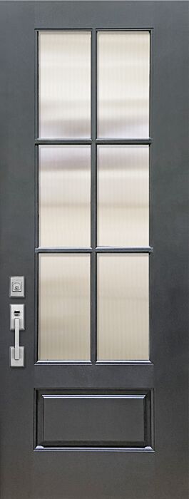ValueSeries |96" 3/4 Lite 6 Lite SDL Flush Glazed Single Door