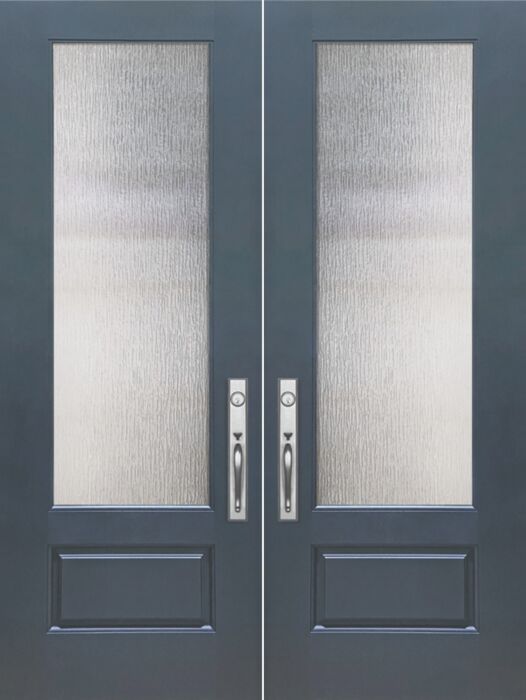 ValueSeries |96" 3/4 Lite Flush Glazed Double Door