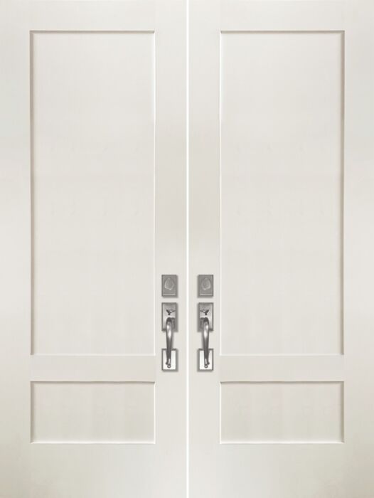 ValueSeries|96" Smooth Shaker 2 Wide Panel Double Door