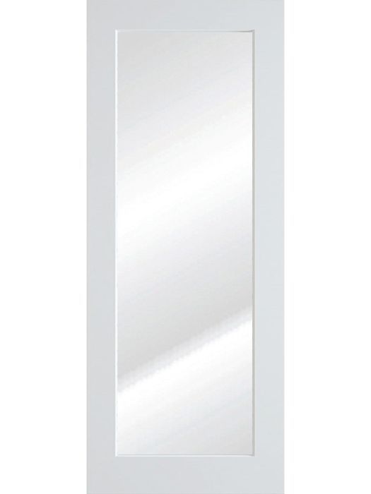 96" WG | Primed Frosted French Single Door | 4620FPRM