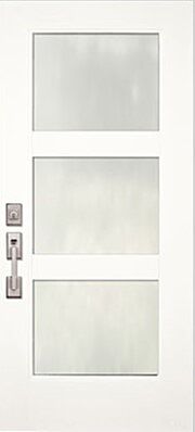 ValueSeries |36" x 80" 3 Lite Wide SDL Mahogany Single Door