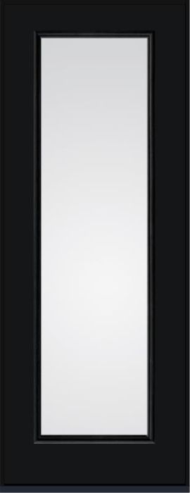 96 Low-E Full Lite Smooth Fiberglass Single Door , WBD Impact