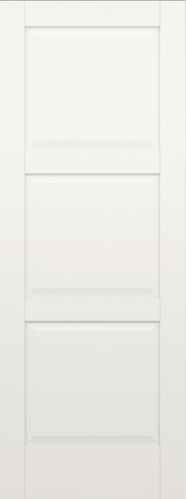 80" WG | Primed 3 Raised Panel Single Door | 103