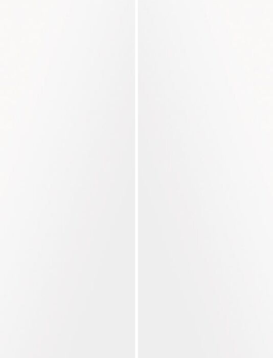 84" WG | Solid Core Primed Hardboard Flush Double Door