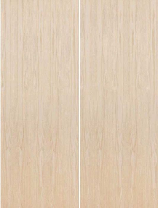 80" Solid Particle Core Birch Flush Double Door|1-3/8" Thick
