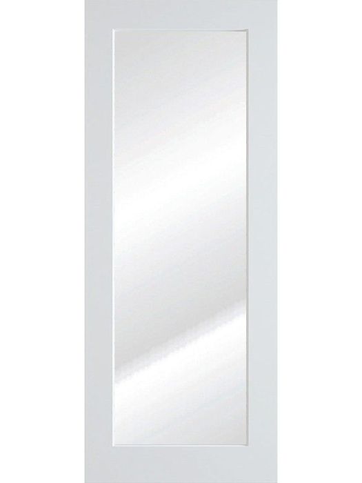 80" WG | Primed Frosted French Single Door | 4620FPRM