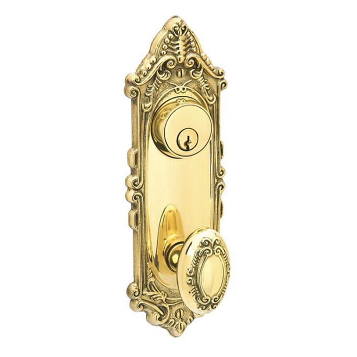 Victoria Style 3 5/8" Center to Center Keyed