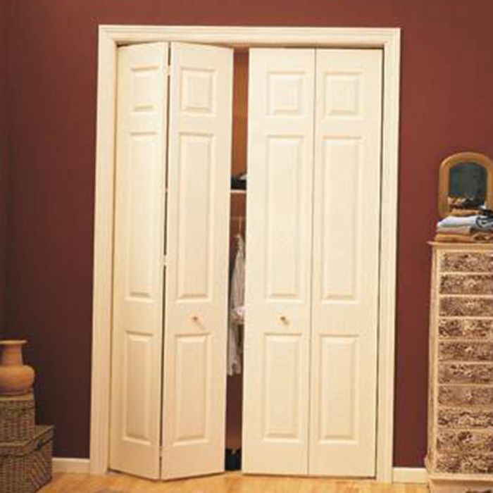 80" Colonist Hollow Core Smooth Bifold 4 Door