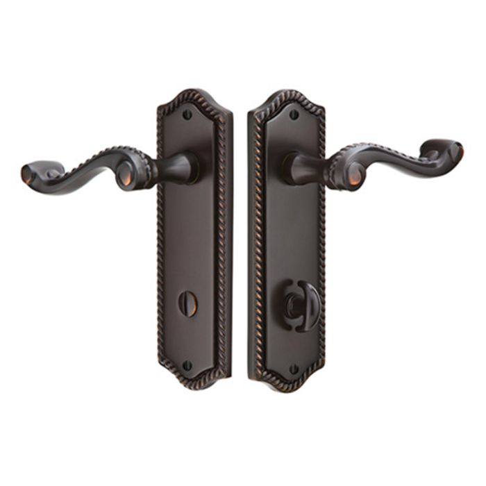 Rope Plate Thumbturn Privacy, Non-Keyed Style
