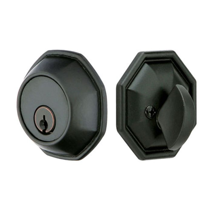 Tuscany Bronze Octagon Deadbolt