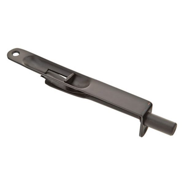 4" Brass Flush Bolt with 5/8" Radius Corners