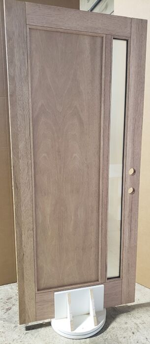 Mahogany Windermere Artistic Lite  Contemporary Modern Shaker Single Door|P111-W-SH