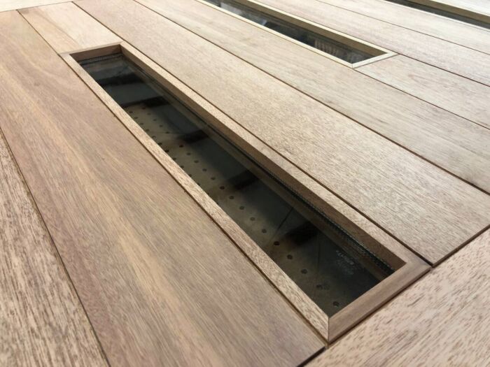Mahogany Anahita Artistic Lite Designer  Pivot Door