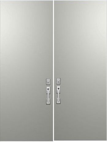 ValueSeries|96" Flush Smooth Double Door