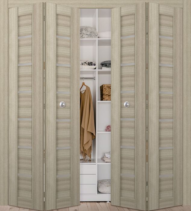 Prefinished Alba Shambor Modern Interior Bi-Fold 4 Door