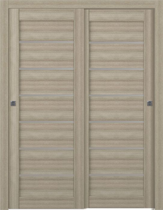 Prefinished Alba Shambor Modern Interior Bypass Door