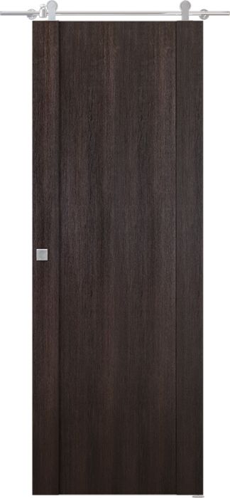 Prefinished Avon 01 Veralinga Oak Modern Interior Barn Door