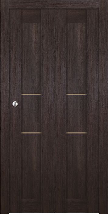 Prefinished Avon 07 2H Veralinga Oak Modern Interior Bi-Fold 2 Door