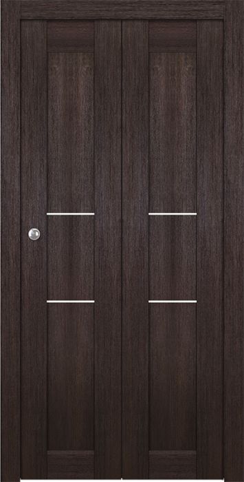 Prefinished Avon 07 2H Veralinga Oak Modern Interior Bi-Fold 2 Door