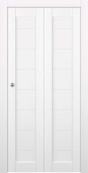 Prefinished Ermi Bianco Noble Modern Interior Bi-Fold 2 Door