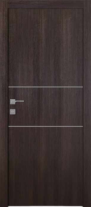 Prefinished Optima 2H Veralinga Oak Modern Interior Single Door