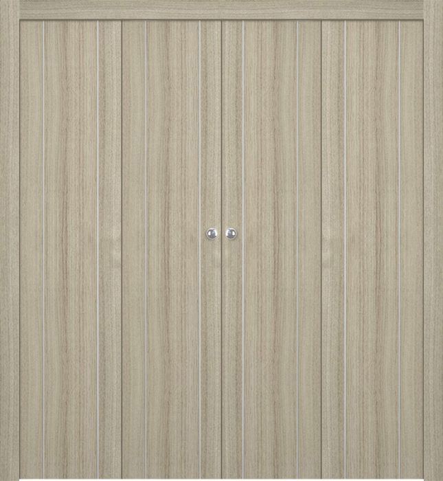 Prefinished Optima 2U Shambor Modern Interior Bi-Fold 4 Door