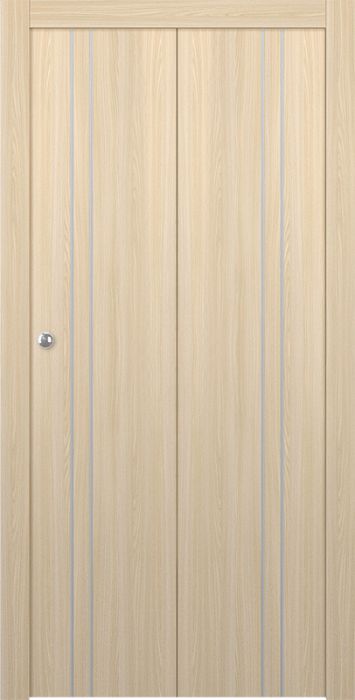 Prefinished Optima 2V Loire Ash Modern Interior Bi-Fold 2 Door