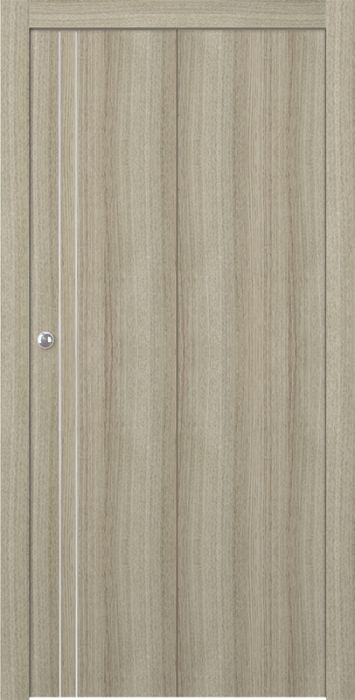 Prefinished Optima 2V Shambor Modern Interior Bi-Fold 2 Door
