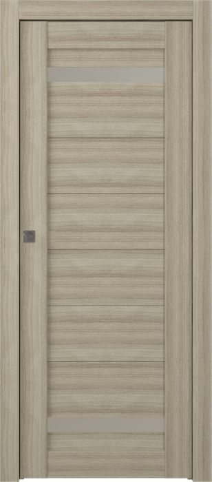 Prefinished Perla Vetro Shambor Modern Interior Single Pocket Door