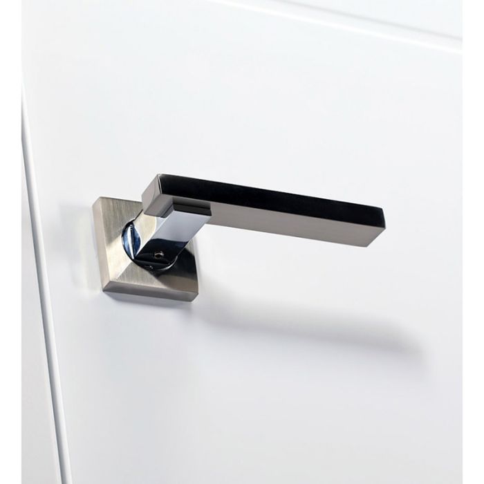Prefinished Arvika Polar White Modern Interior Double Door