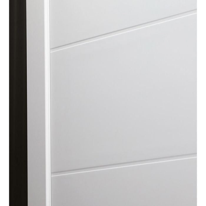 Prefinished Arvika Polar White Modern Interior Double Door