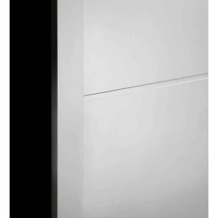 Prefinished Arvika Polar White Modern Interior Double Door