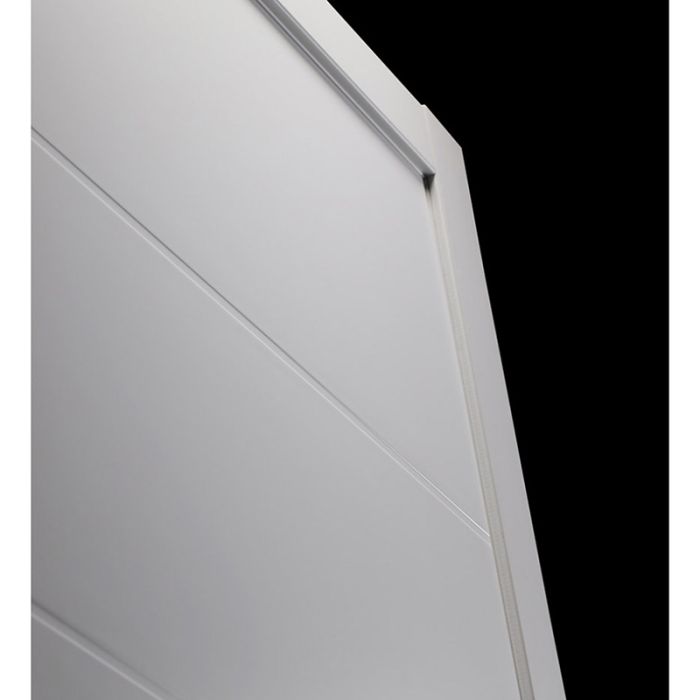 Prefinished Arvika Polar White Modern Interior Double Door