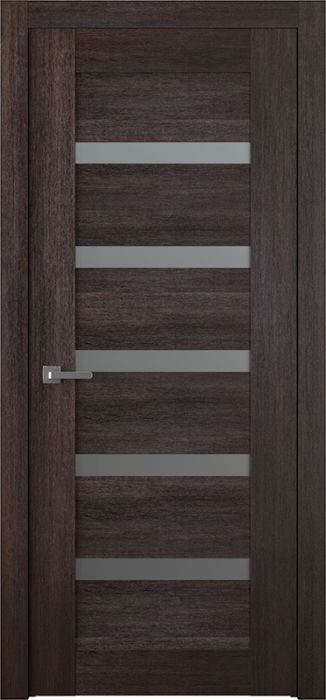 Prefinished Avon 07-04 Vetro Veralinga Oak Modern Interior Single Door