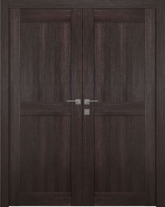 Prefinished Avon 07 RN Veralinga Oak Modern Interior Double Door