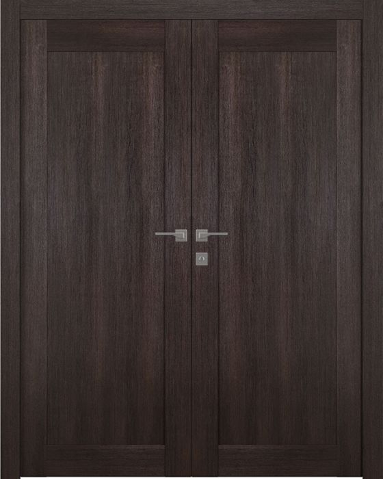 Prefinished Avon 07 Veralinga Oak Modern Interior Double Door