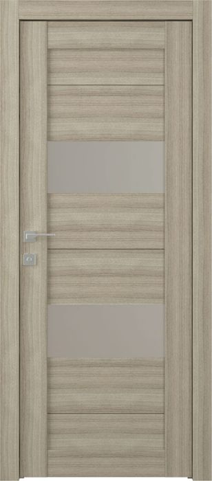 Prefinished Berta Vetro Shambor Modern Interior Single Door