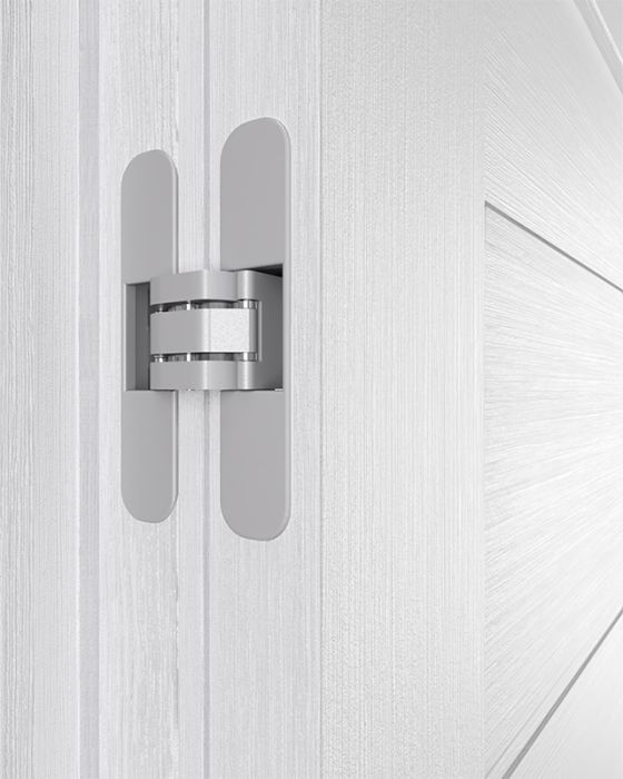Prefinished Dome Vetro Bianco Noble Modern Interior Single Door