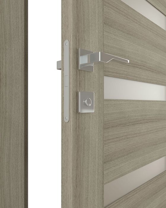 Prefinished Dora Vetro Shambor Modern Interior Single Door