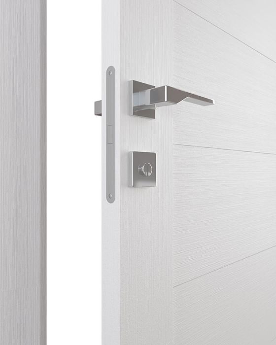 Prefinished Ermi Bianco Noble Modern Interior Single Door