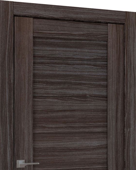 Prefinished Ermi Gray Oak Modern Interior Single Door