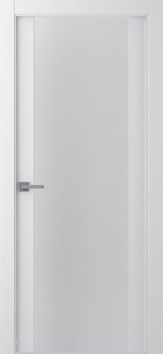Prefinished Palladio 202 Vetro Bianco Noble Modern Interior Single Door