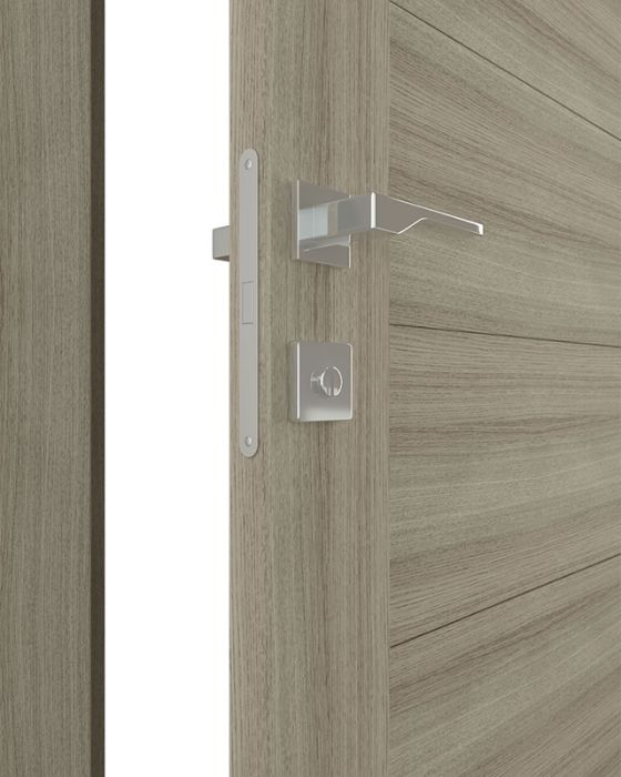 Prefinished Perla Vetro Shambor Modern Interior Double Door