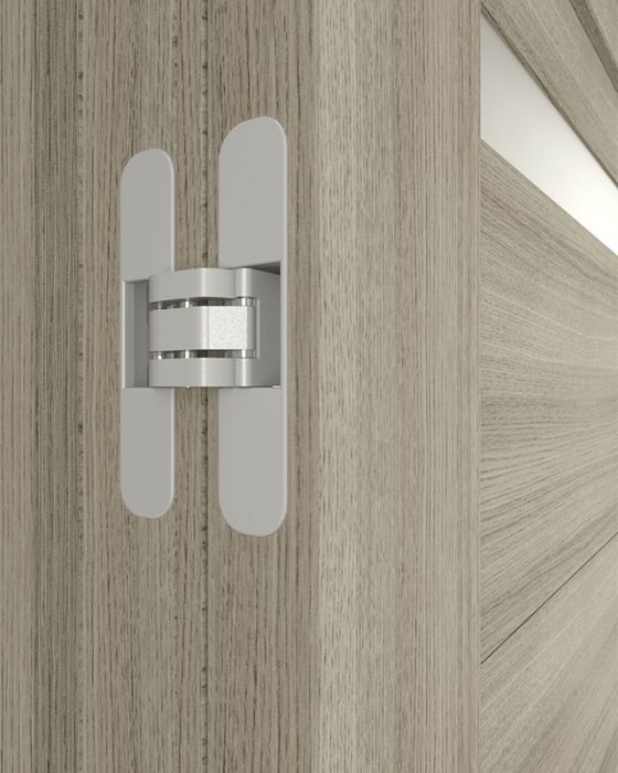Prefinished Perla Vetro Shambor Modern Interior Double Door