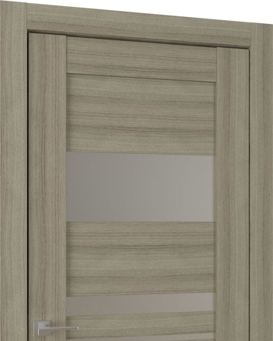 Prefinished Romi Vetro Shambor Modern Interior Double Door
