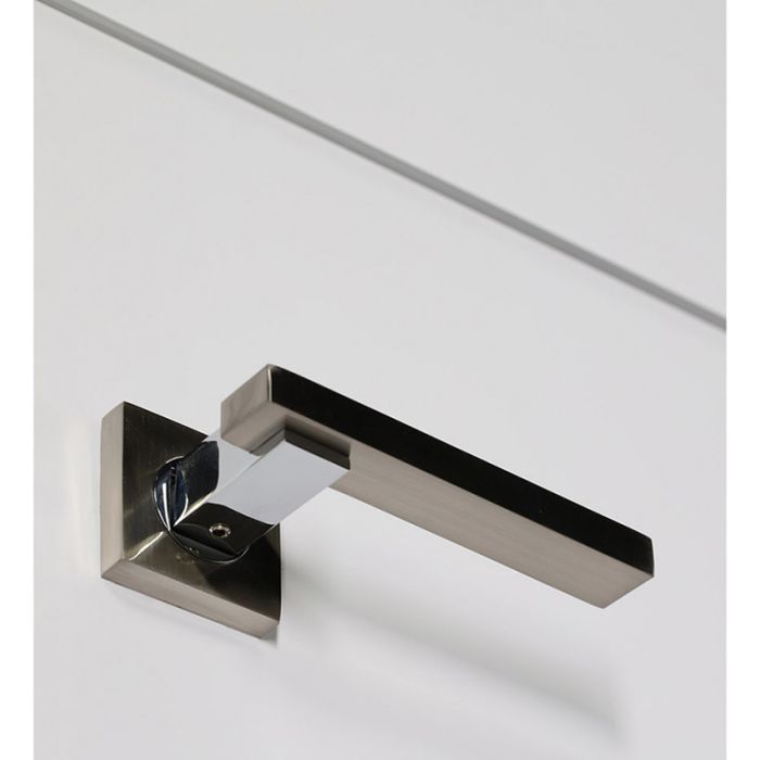 Prefinished Smart Pro 4H Polar White Modern Interior Double Door