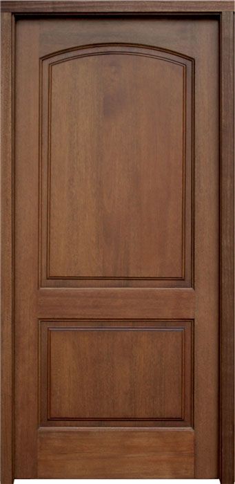 80" Mahogany Belle Meade Single Door