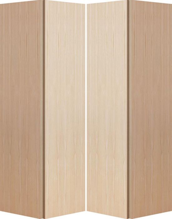 80" Hollow Core Birch Bifold 4 Door