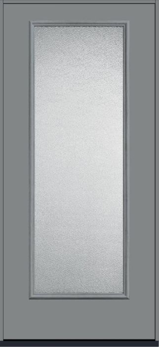 80 Granite Full Lite Smooth Fiberglass Single Door , WBD Impact