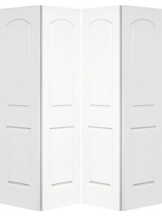 80" Caiman Hollow Core Smooth Bifold 4 Door